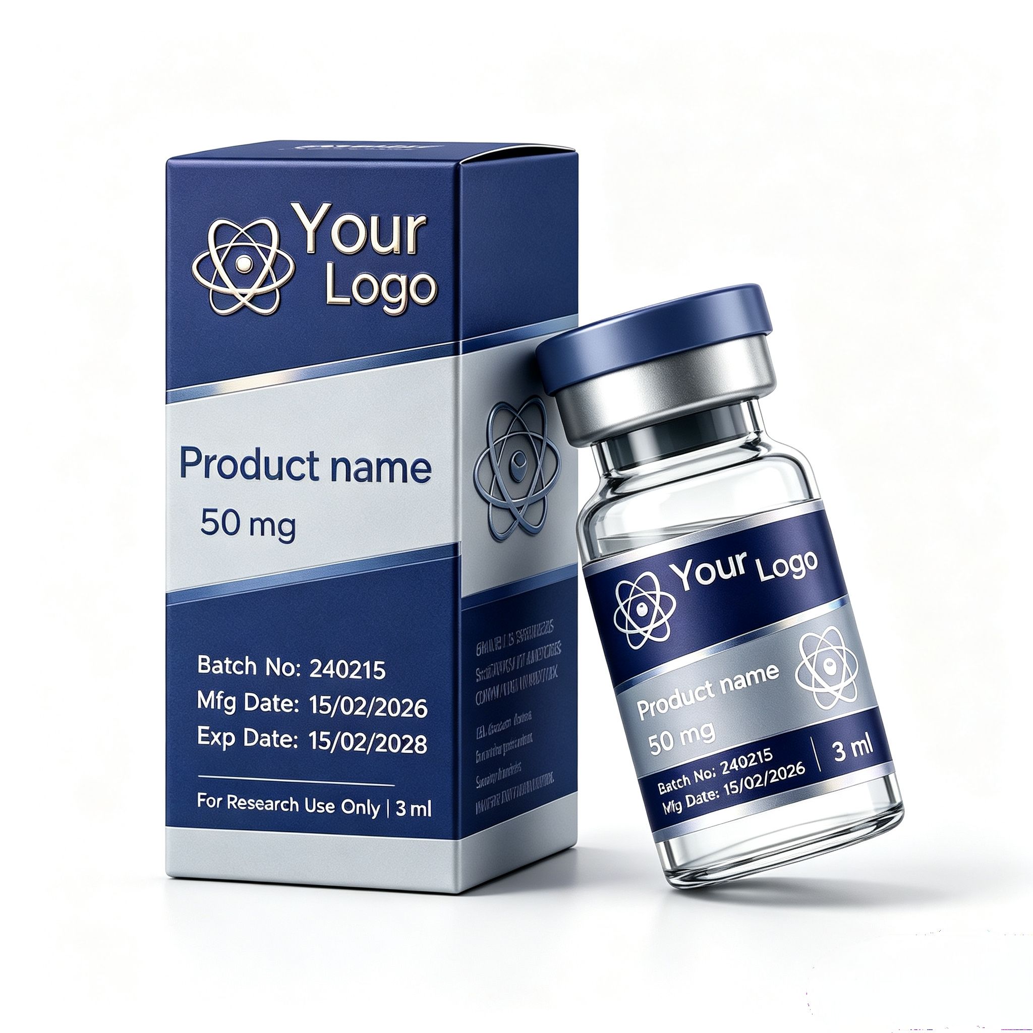 Custom Peptide Vial Waterproof - Nutrition Fitness recension och pris