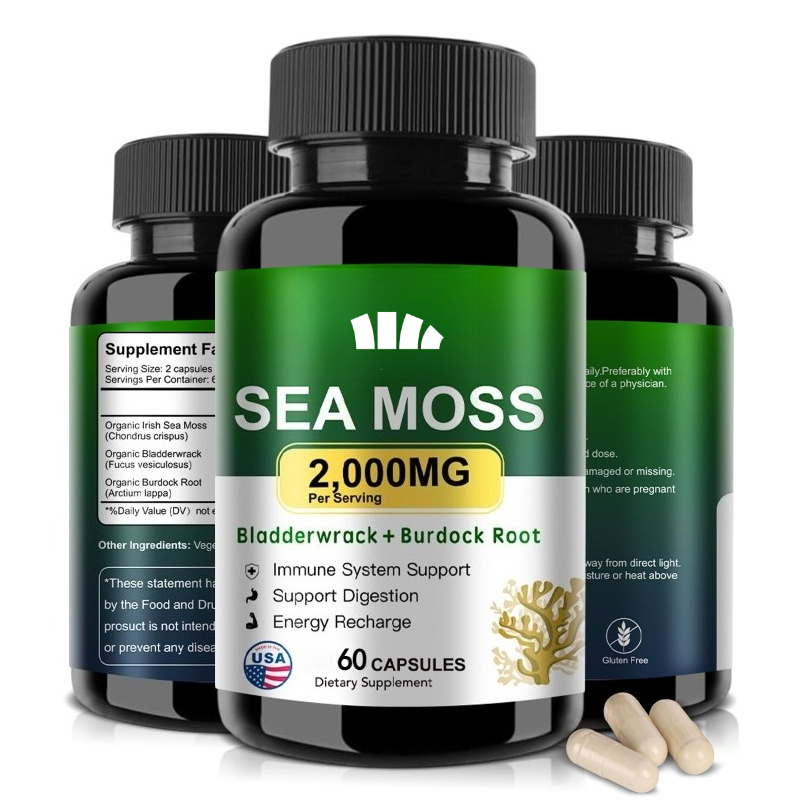 9-in-1 Seaweed Black Seed Oil, - Black Seed Oil Capsule recension och pris
