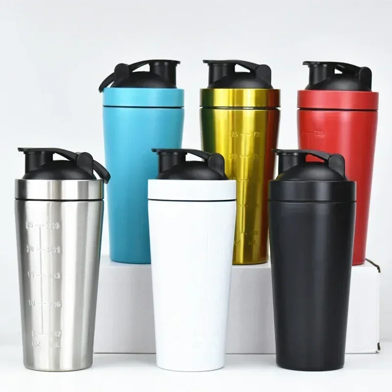 Stainless Steel Protein Shaker - Nutrition Fitness recension och pris