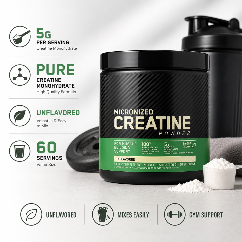 Creatine Monohydrate Powder 30 - Nutrition Fitness recension och pris