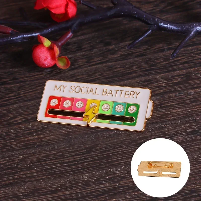 My Social Power Battery Brooch - Nutrition Fitness recension och pris
