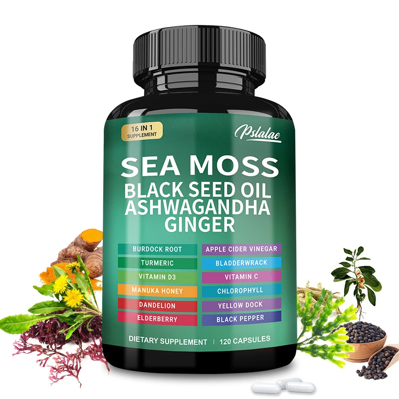 Sea Moss | Black Seed Oil | As - Black Seed Oil Capsule recension och pris