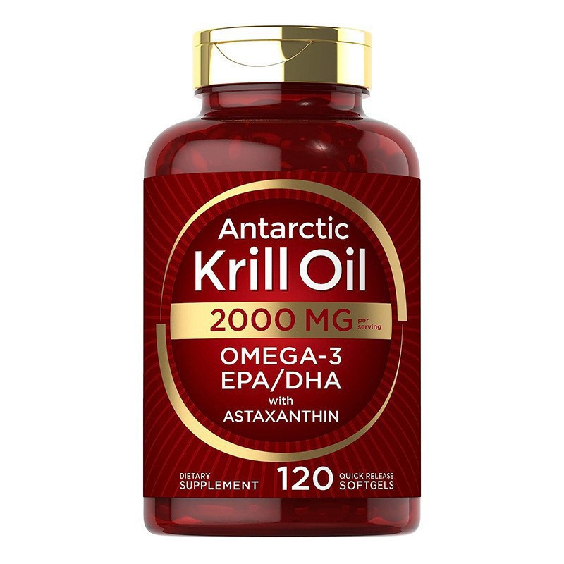 Krill oil soft capsules supple - Nutrition Fitness recension och pris